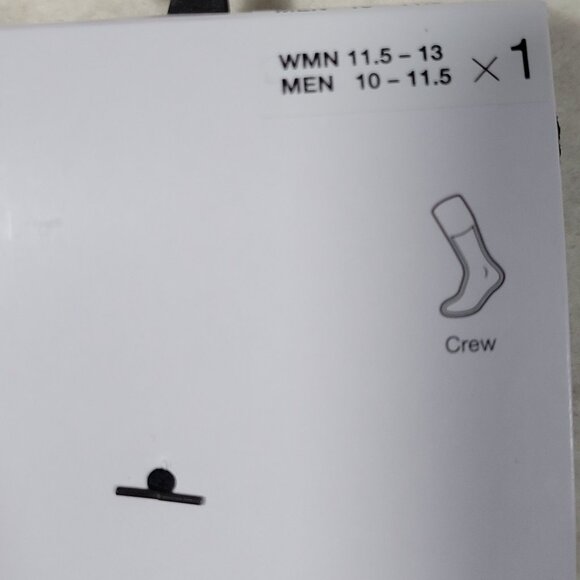 Nike Spark Cushioned Running Crew Socks Men 10-11.5 Women 11.5-13 Reflective 2Pr - Picture 2 of 7